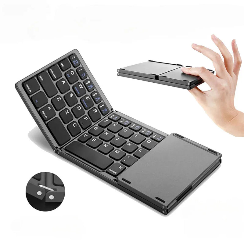 Mini Teclado & Touchpad Bluetooth Portátil - Novek