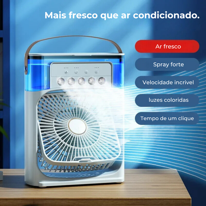 Ventilador Portátil AeroFrost - Novek