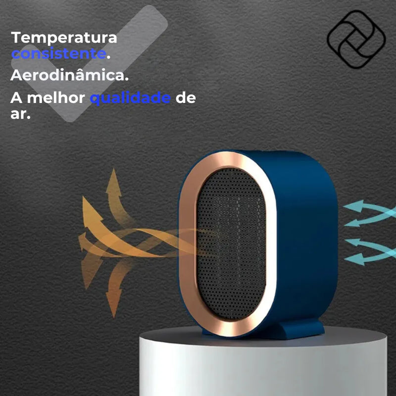 Mini Aquecedor Portátil Para Inverno - Novek